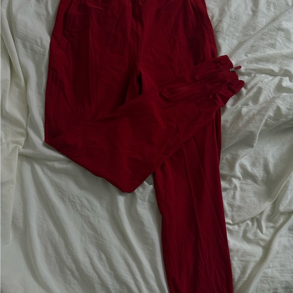 Lululemon Athletica Vibrant Red Joggers - Picture 5 of 7